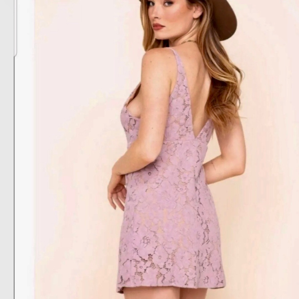 NWOT- FREE PEOPLE DANGEROUS LOVE MINI DRESS - Picture 11 of 11